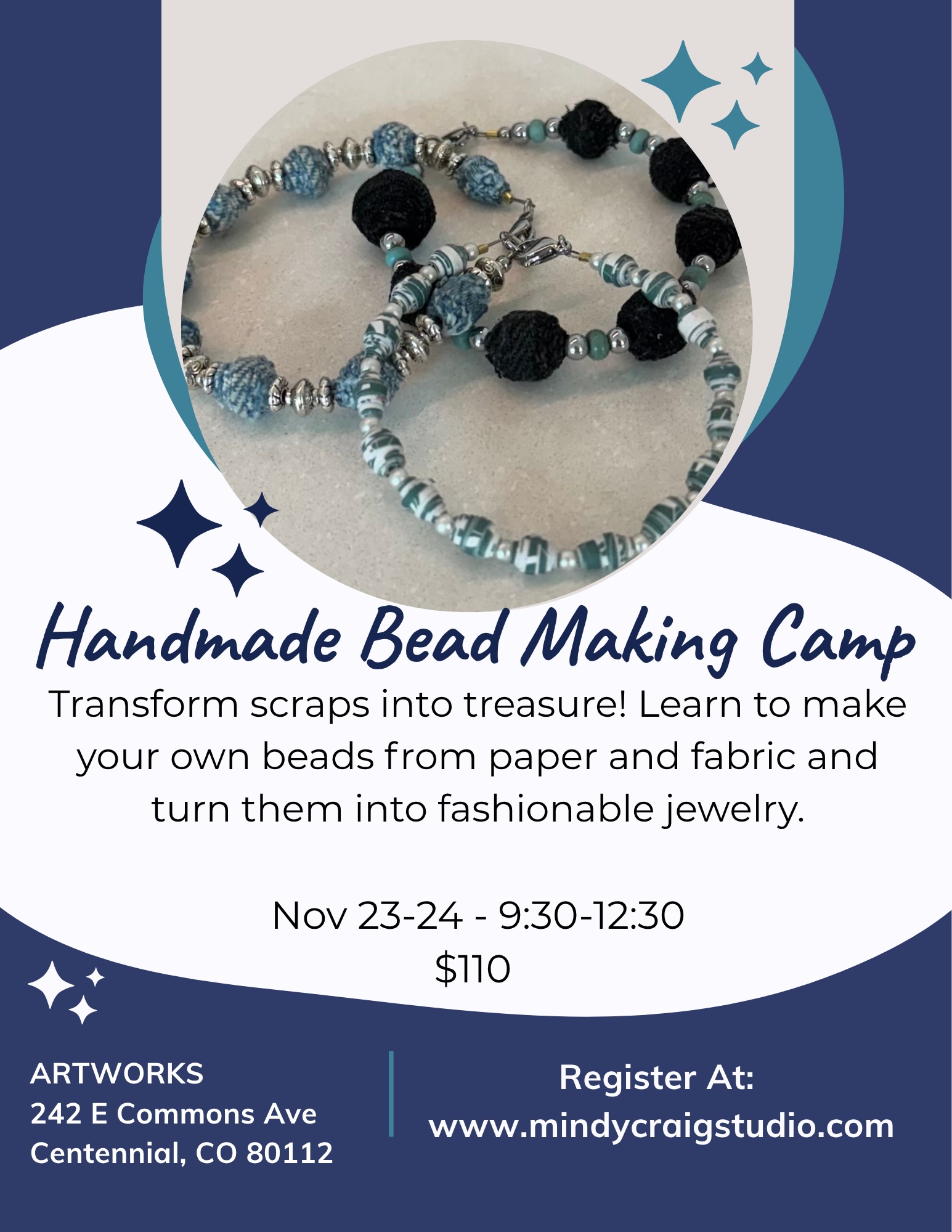 Handmade Bead Making Camp